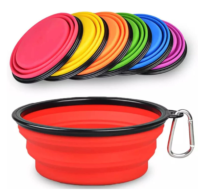 寵（chǒng）物外出便攜式折疊狗狗碗